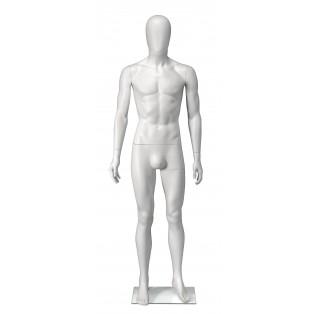 Male mannequin Pvc with Egg Head or Headless to use